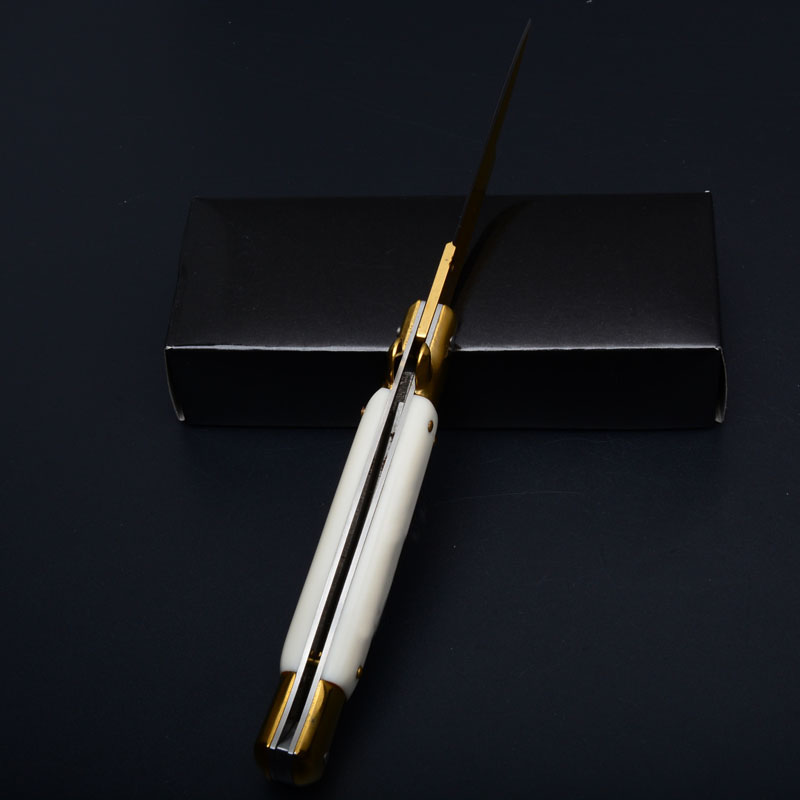 5Models 9'' Inch Stiletto Mafia Folding Knife 3.77'' 440C Blade, Acrylic Handles