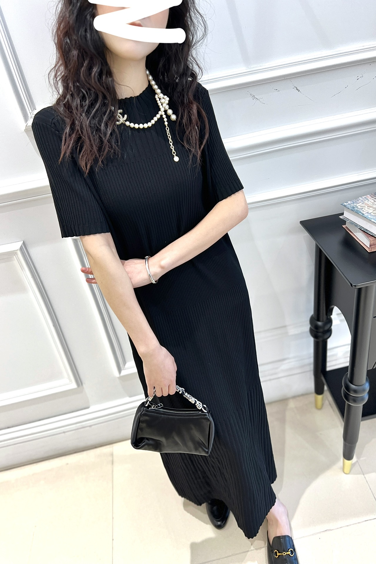 2025 knit dress Fashion Week Show Customized Fashion Tailored clothing womens Fashion Paris.M369
