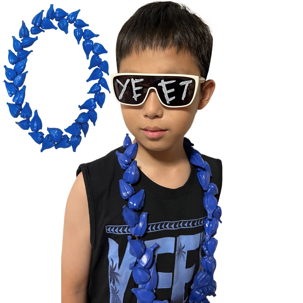 Jimmy Uso glasses ULA FALA Jey Uso Samoan Necklace Family Tribe Necklace Tribal Chief 250430