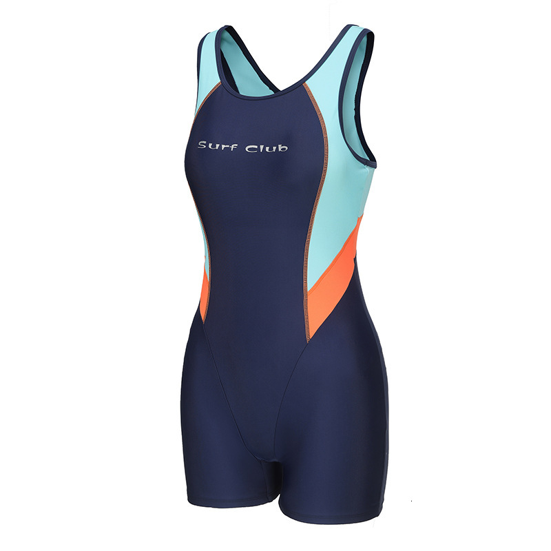 Sports one-piece racing, covering flesh slimming professional hot spring for women's conservative and high-end feeling swimsuit