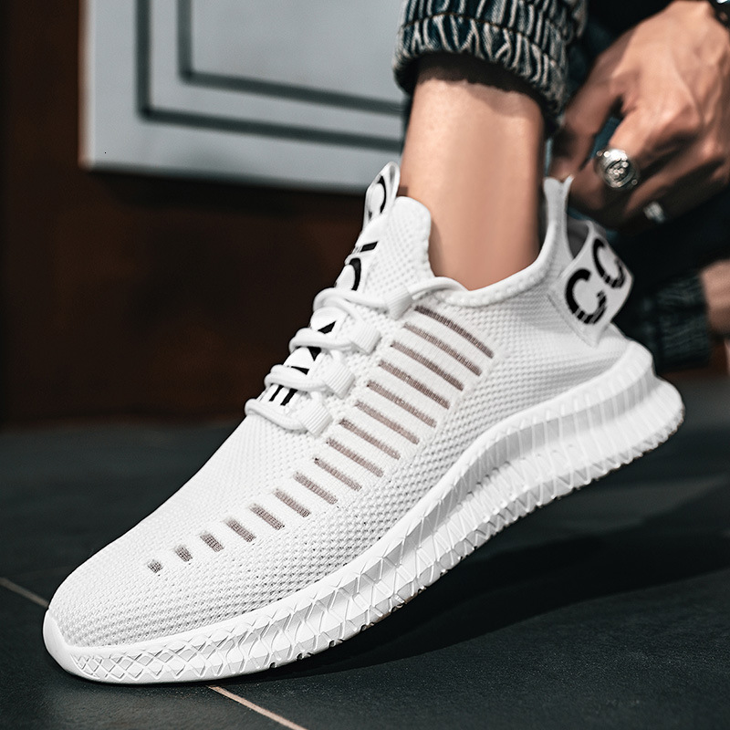 Men S Fly Woven Mesh Spring And Summer Low Cut Hollow Breathable Hole Running Oversized Coconut Shoes Lightweight Sports Shoes Ddmysaturn