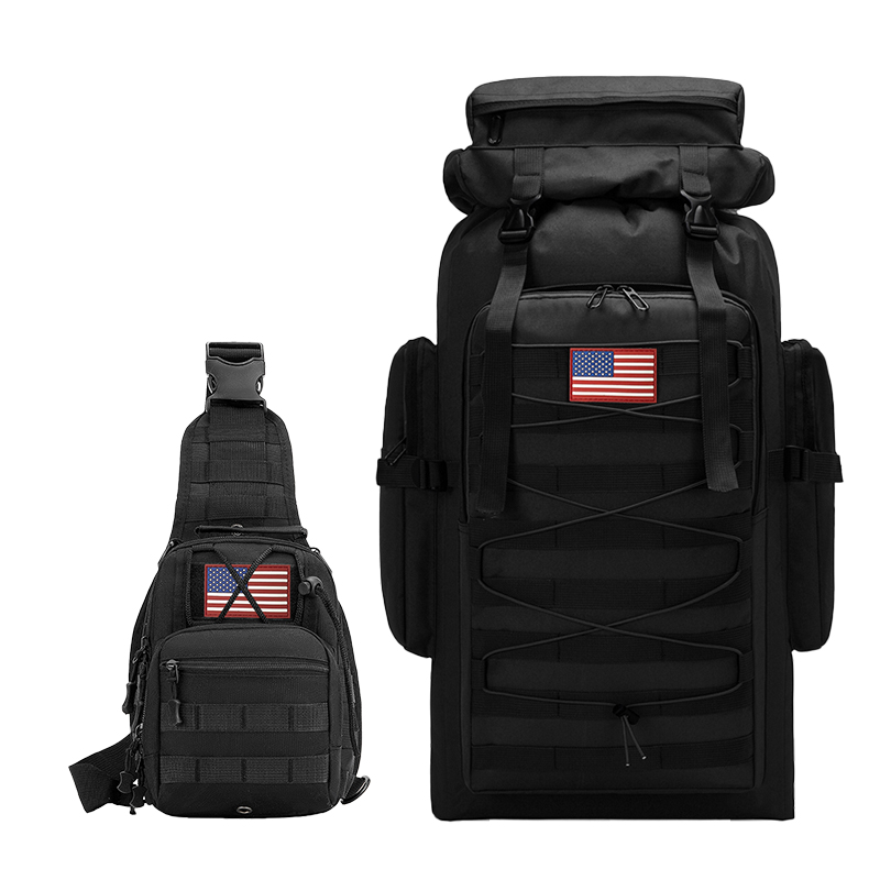 2pcs tactical backpacks for men lightweight backpack made of oxford cloth stylish and versatile travel and commuter bag hiking backpacks 3055917