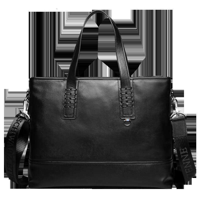 Luxury Bags Designer Fashion Totes Business Top Handle Bags Lightweight Commuter Shoulder Bags Top Cowhide Leather Premium Feel Men's Leather Bri