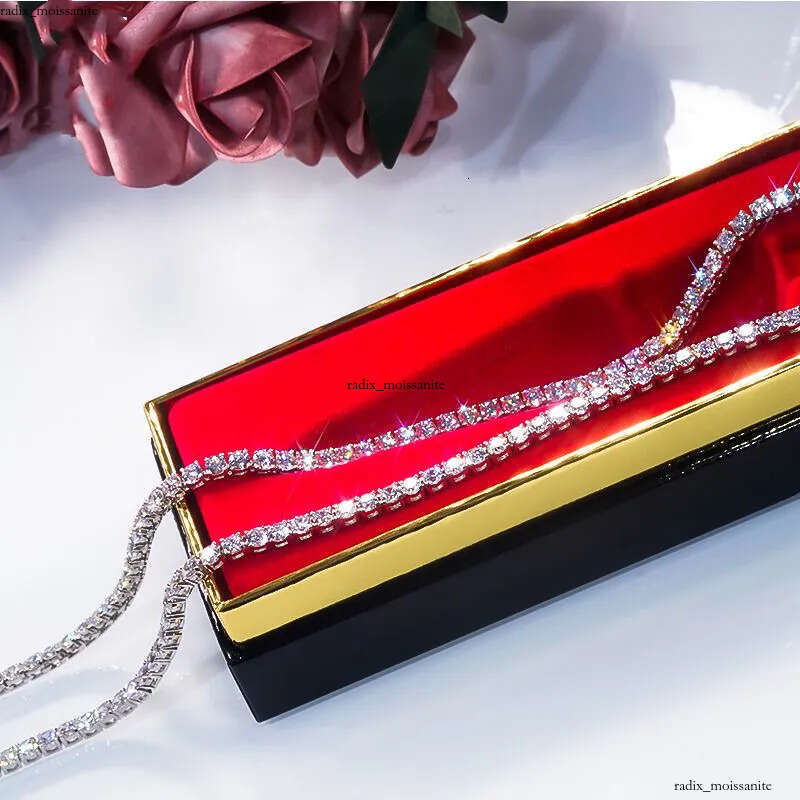 necklace jewelry moissanite jewlery designer for women men nature charms jewelery love gift chain tennis bracelet c8