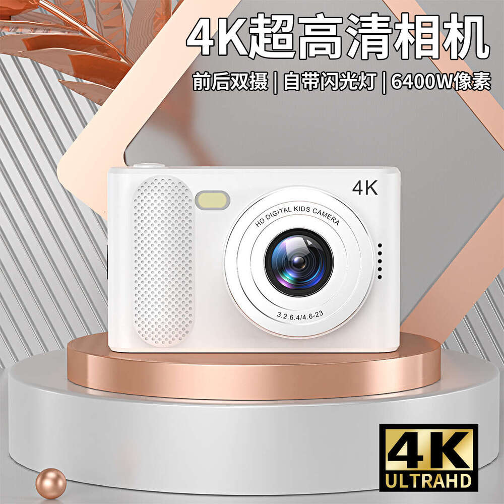 Cross-Border Hot-Selling Factory Direct Digital HD Student Campus Retro Vlog Card Camera Gift