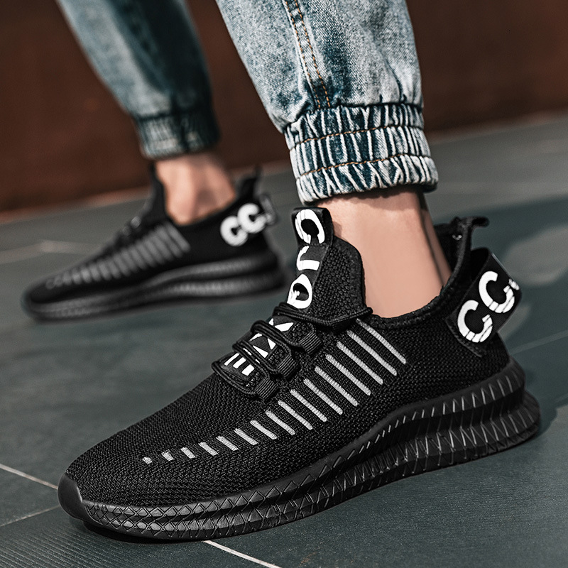 Men S Fly Woven Mesh Spring And Summer Low Cut Hollow Breathable Hole Running Oversized Coconut Shoes Lightweight Sports Shoes Ddmysaturn