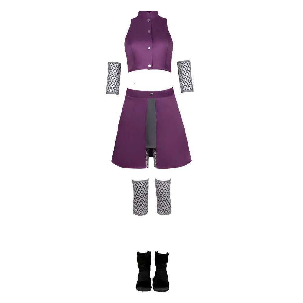 2024New Anime Ninja Ino Shika Cho Cosplay Boar Deer Butterfly Halloween Costumes For Woman Adults Role Play Party