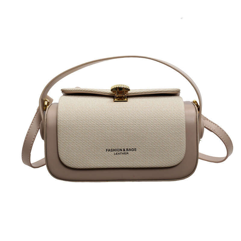 Design sense: high-end, light , retro box women's item, niche fashion handbag, single shoulder crossbody small square bag, 2025 temperament, vers