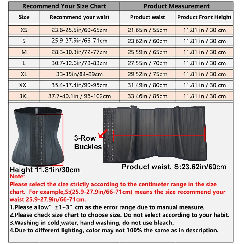25 bone tight corset waist trainer latex body shape female abdominal hem Slimming belt model shoulder strap weight loss 250430