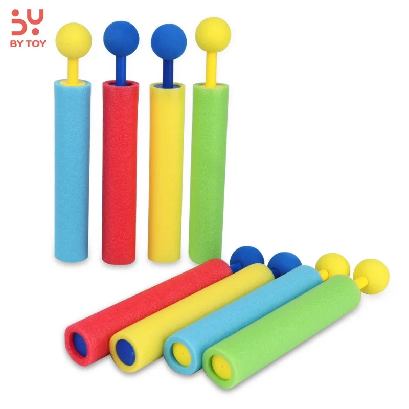 Water Gun Kid Summer EVA Foam Squirt Beach Toys Big Powerful Outdoor Pool Watergun Children Cannon Straight Shoot Toy Gift