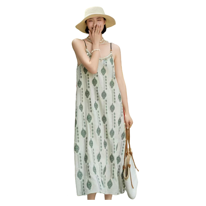 2025 bohemia dress Fashion Week Show Customized Fashion Tailored clothing womens Fashion Paris.M343