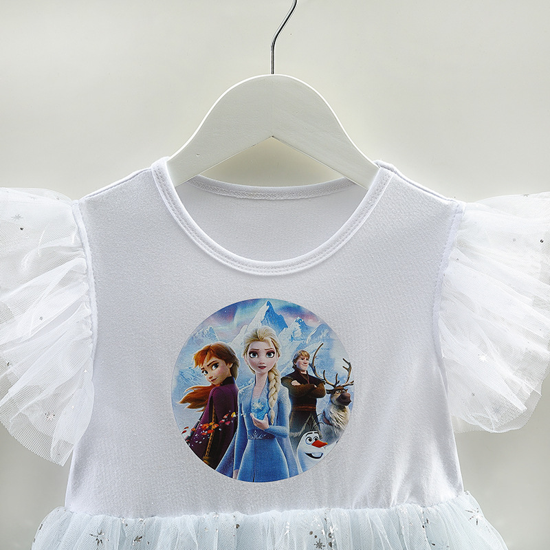 DISNEY Kids designer clothes princess dress kids clothes girls' Elsa dress baby girl girls designer clothes