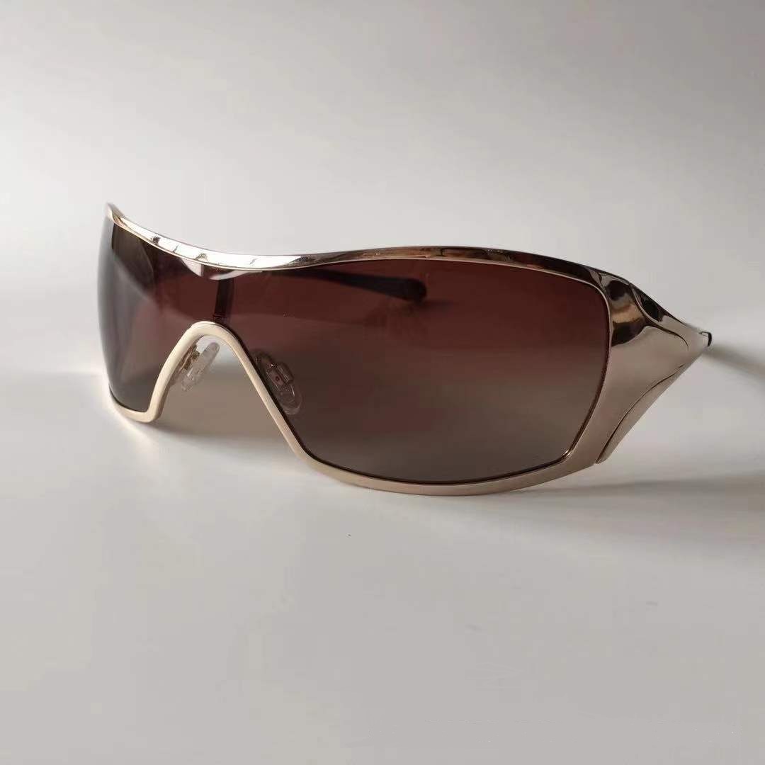 Polarized sunglasses for men and women with large frame integrated lenses for driving traveling biking sunglasses for drivers 4008