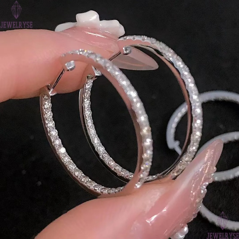 Ins Top Sell Ear Cuff Luxury Jewelry 925 Sterling Silver Pave 5A Cubic Zircon CZ Diamond Fashion Women Party Wedding Clip Earring For Lover Gift