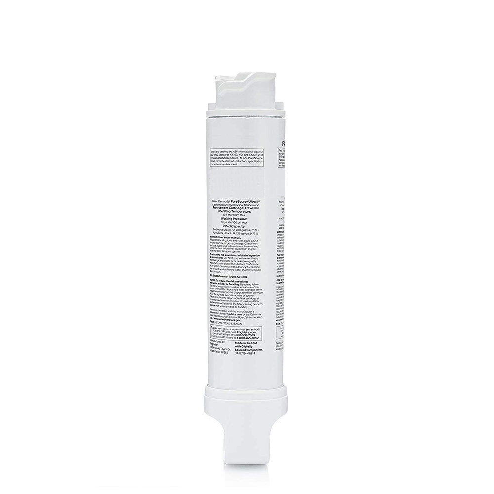 UNILUX Specific Model Compatibility Get Genuine EPTWFU01 Water Filter Cartridges with Longevity