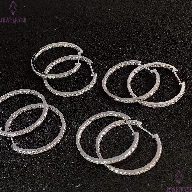 Ins Top Sell Ear Cuff Luxury Jewelry 925 Sterling Silver Pave 5A Cubic Zircon CZ Diamond Fashion Women Party Wedding Clip Earring For Lover Gift