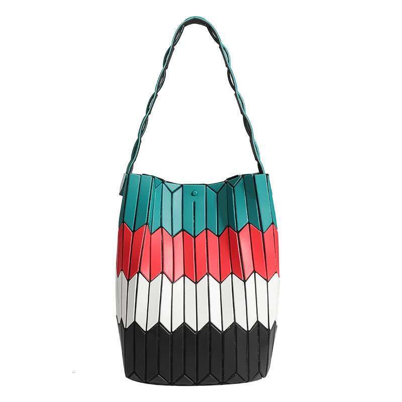Designer Bag 2025 Matte Vegetable Basket, Water Bucket Bag, Frosted Hand-Held Color Blocked Women's Bag Luxury Bag