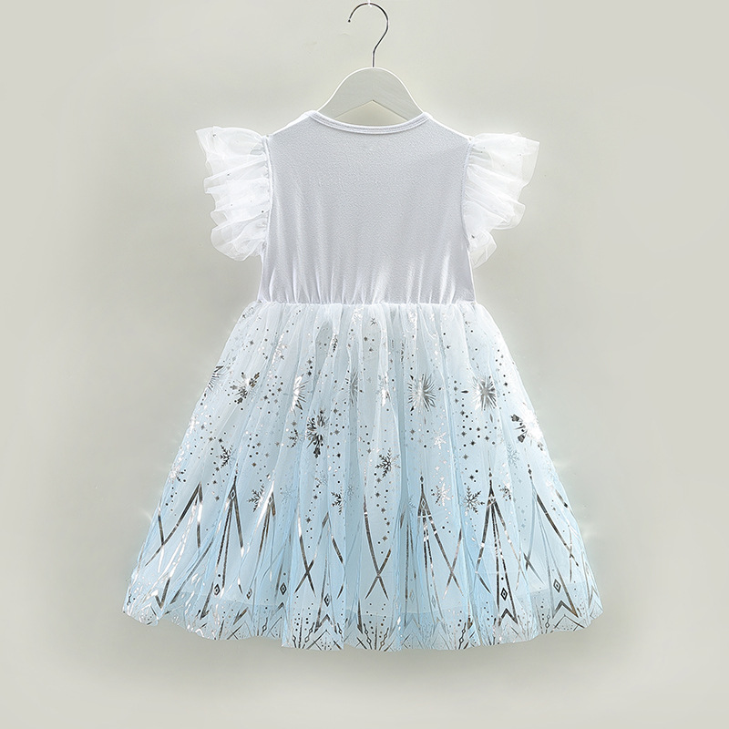 DISNEY Kids designer clothes princess dress kids clothes girls' Elsa dress baby girl girls designer clothes