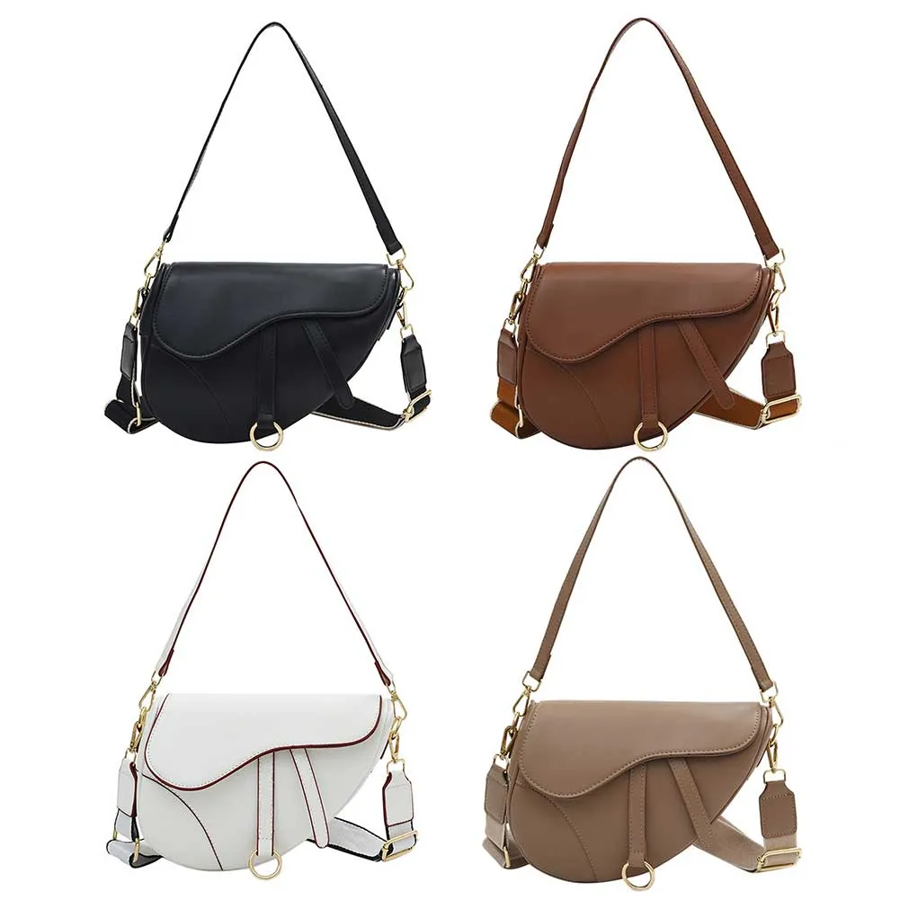 handbag designer bag saddle bag womens crossbody classic shoulder bag PVC leather bags