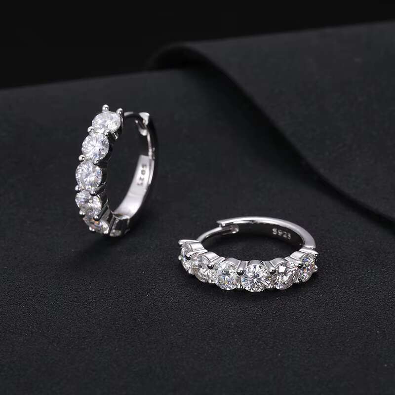 Charming Mini 925 Sterling Silver Earrings 2mm 3mm 4mm Options With Delicate Gold Plating Weddings and Fine Jewelry