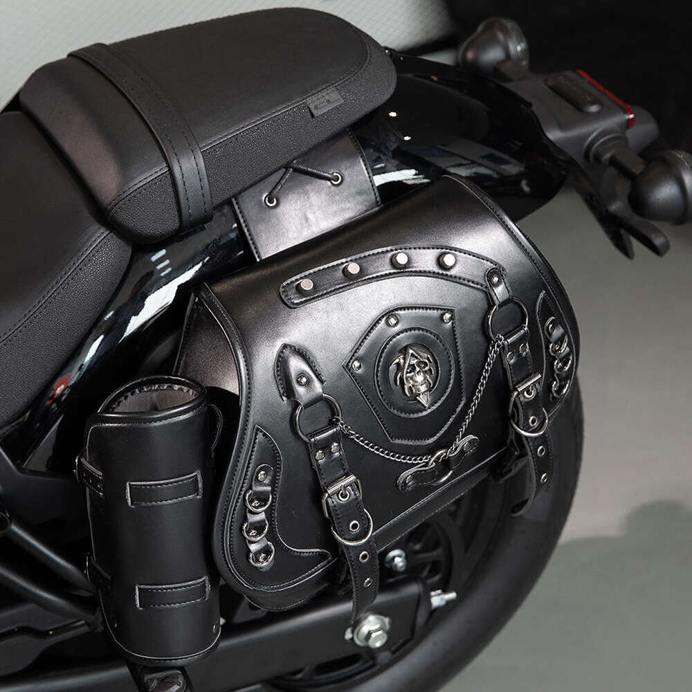 Punk style Harley hanging motorcycle rock modification bag suitable for multiple models
