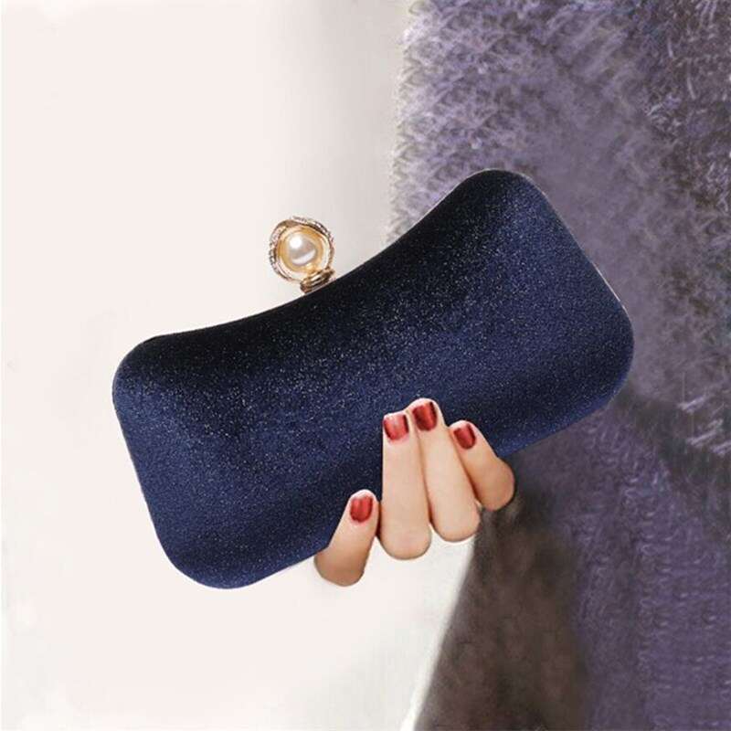 Dinner Bag New Velvet Hot Stamping Gold Banquet Cheongsam Party Clutch Socialite Evening Formal Dress Bag Bridesmaid Wedding Bag KQ