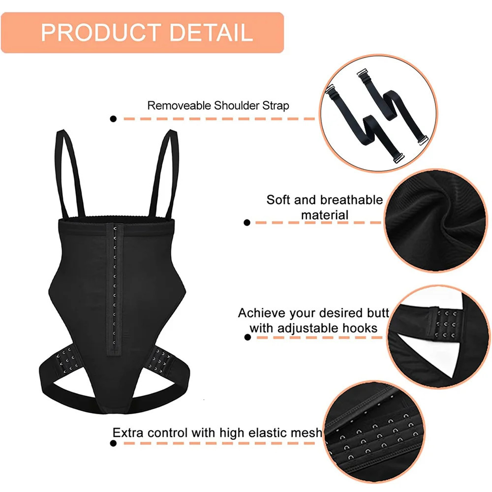 Womens shapewear waist training Girdle shorts abdominal control underwear for hip lifting compression 250430