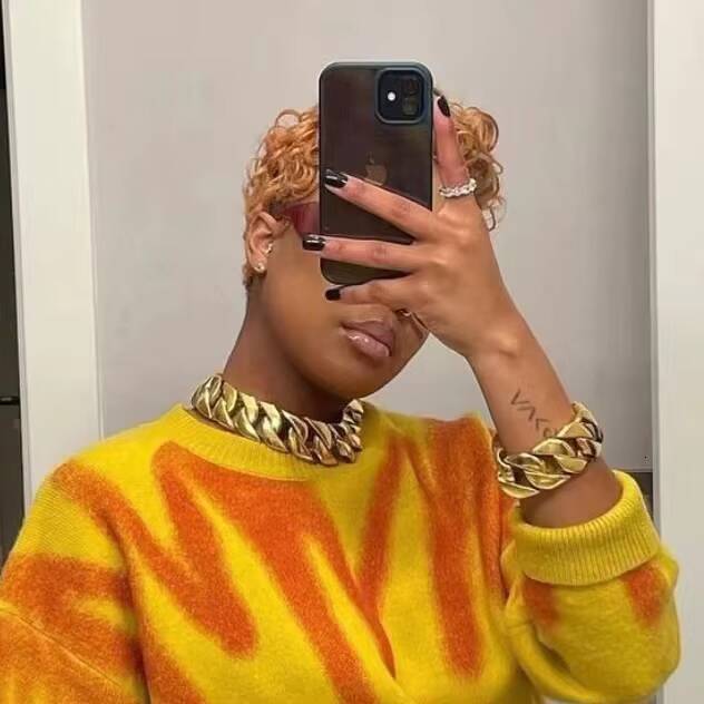 Wholesale Necklaces for Women New Arrival Fine Jewelry Chunky Gold Main Character Cuban Chain Choker Necklace for Women