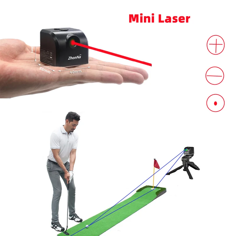 wholesale Mini Laser Level - Horizontal/Vertical Cross Lines, Super Powerful Green, USB Charge Magnet Fixation, Portable 2-Line Locator