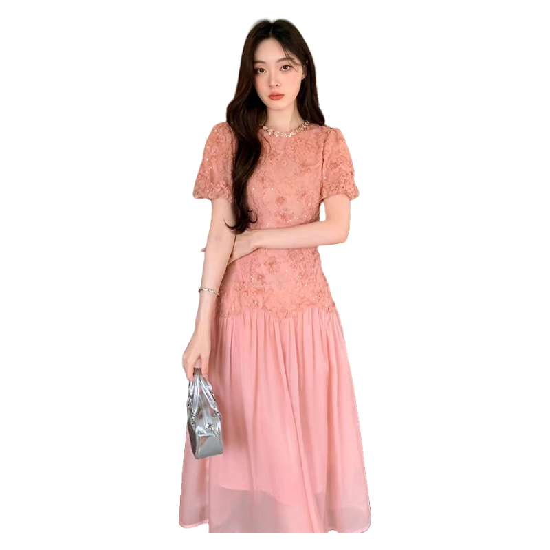 2025 floral print dress Fashion Week Show Customized Fashion Tailored clothing womens Fashion Paris.M316