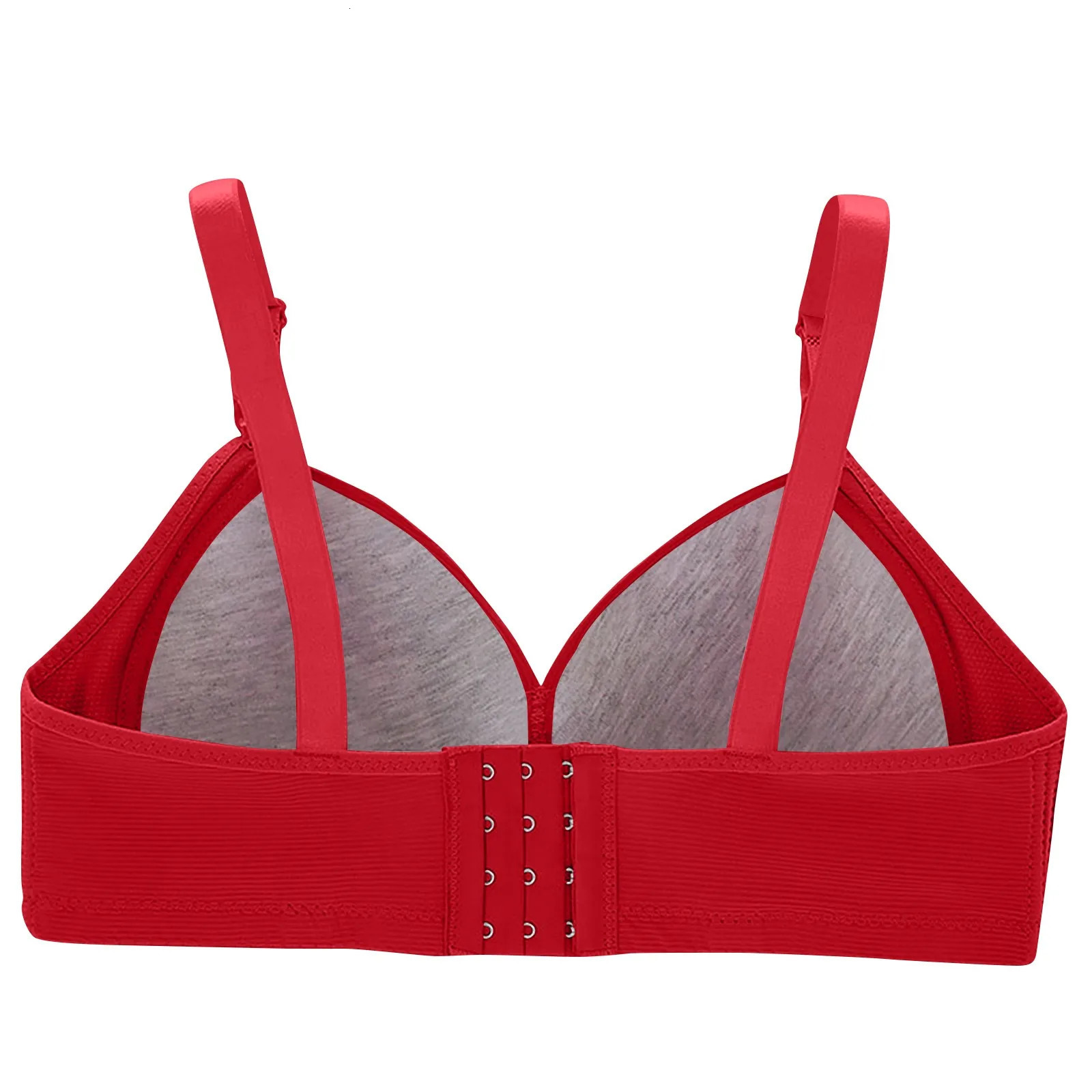 Womens largesized wireless comfortable breathable push up womens underwear bra 250430