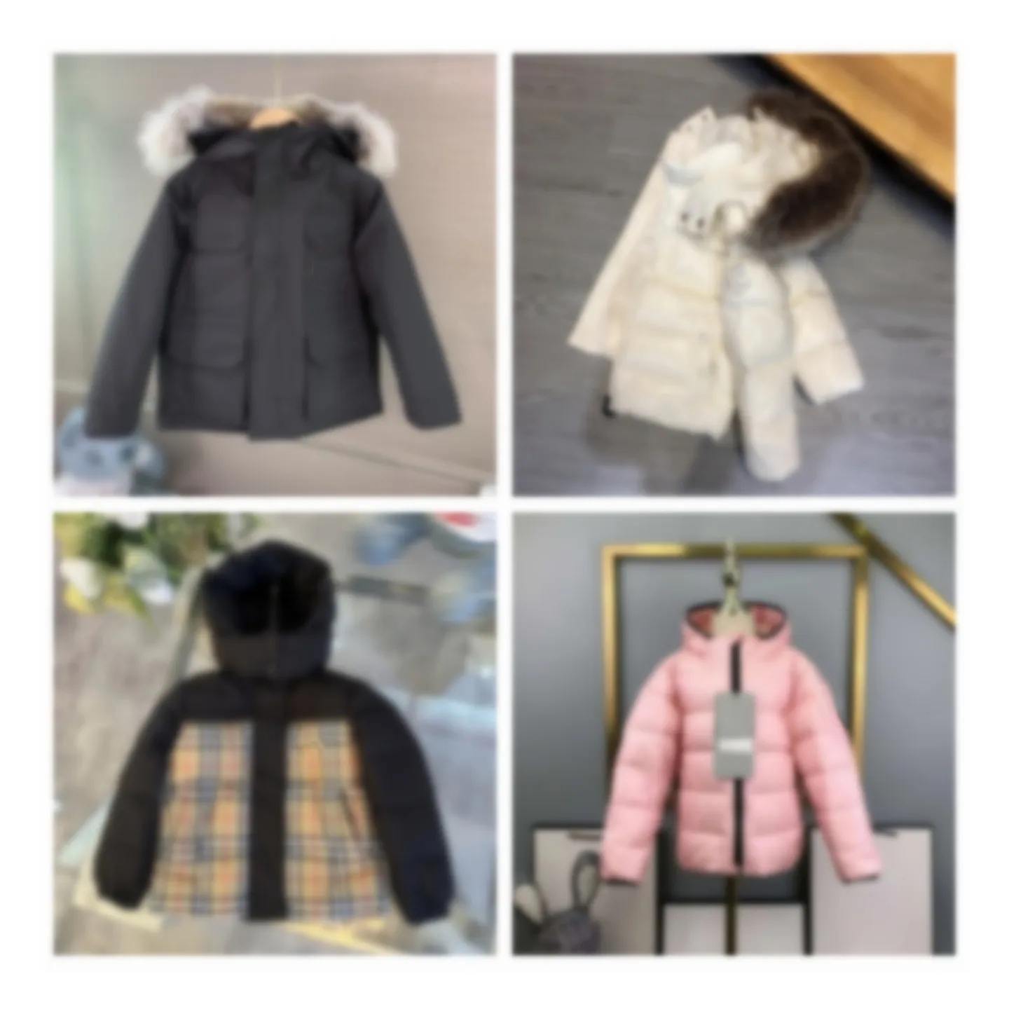 hoodies kid down coat luxury baby designer clothes hooded kids coat girl boy winter jackets top child clothe 35 styles Christmas birthdays parties school uniform
