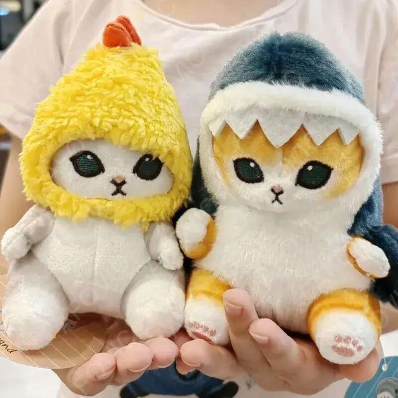 Cute Shark Plush Doll Beautiful Room And Car Shrimp Cat Decoration Pendant Opening Holiday Boys And Girls Gift