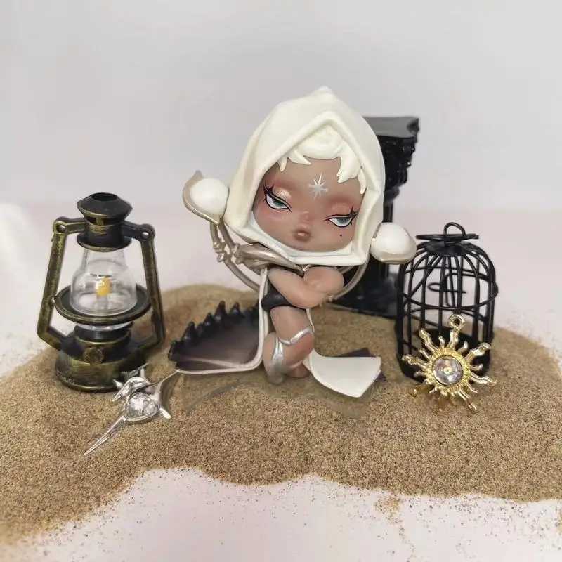 New Pop Music Market Skullpanda Sound Series Fashion Mystery Blind Box Cute Animation Surrounding Action Characters Cute Models Doll Toys GiftsT250430