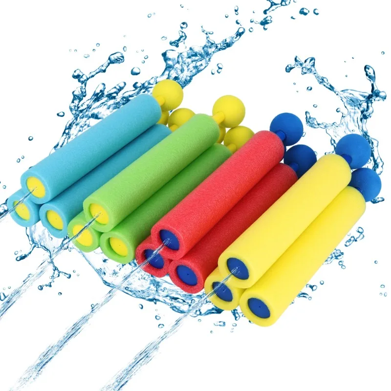 Water Gun Kid Summer EVA Foam Squirt Beach Toys Big Powerful Outdoor Pool Watergun Children Cannon Straight Shoot Toy Gift
