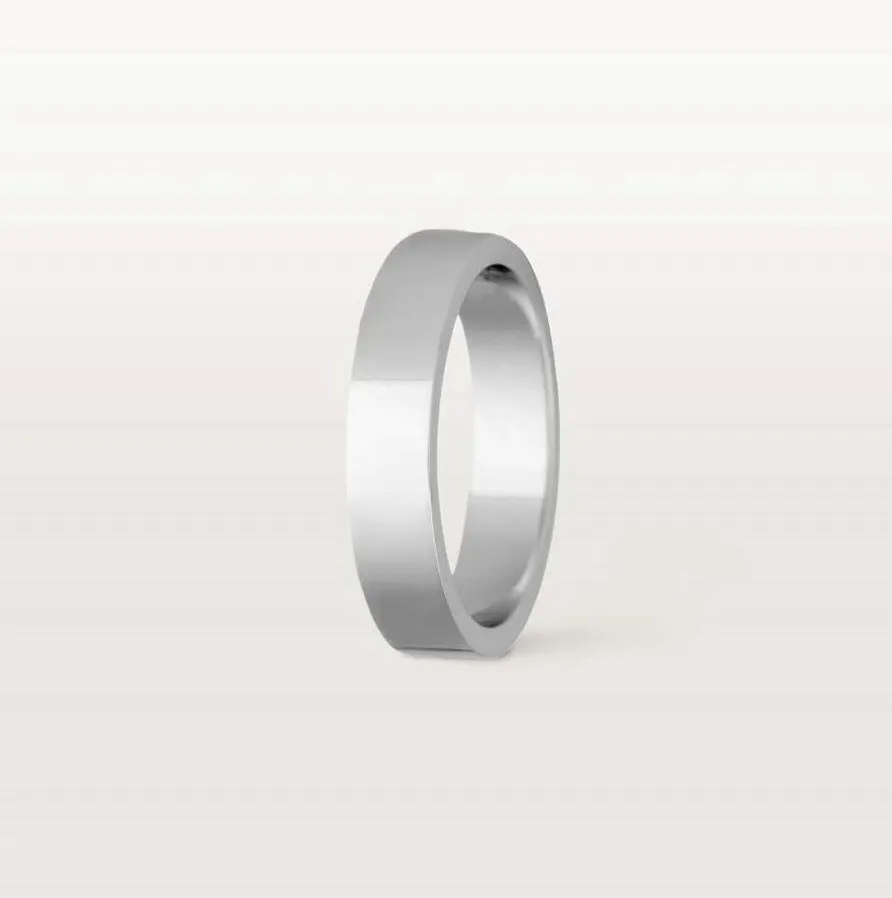 elegant coupled titanium steel engagement rings durable 4mm 5mm 6mm options available