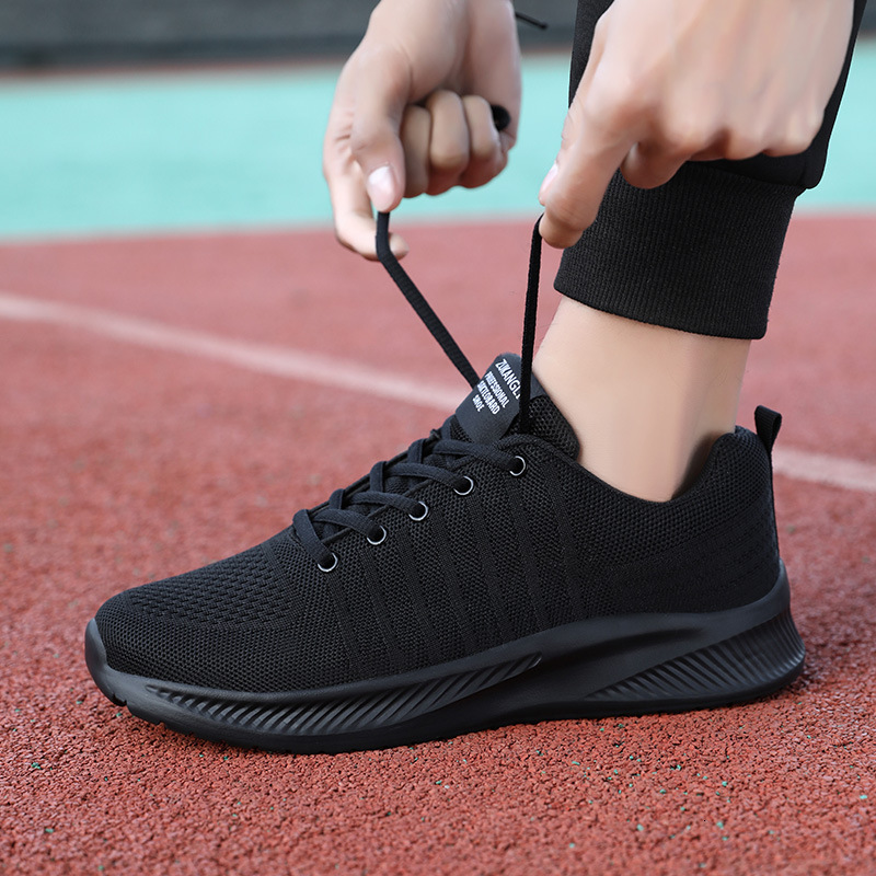 Mesh Breathable Sports Soft Lightweight Running Men S Thick Sole Comfortable Casual Travel Shoes Ddmysaturn