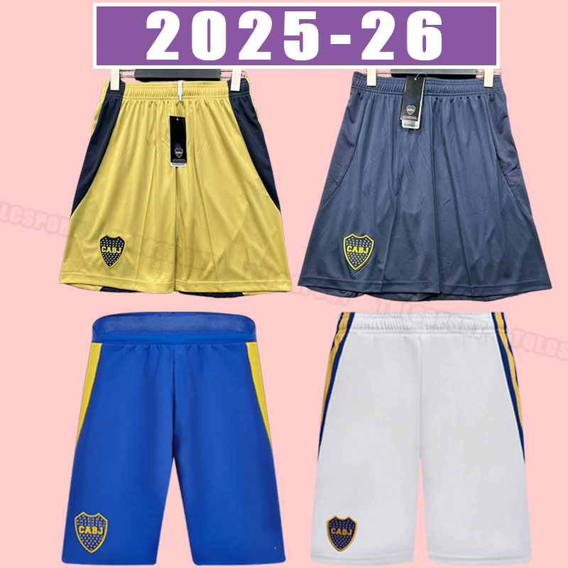 CAVANI Boca Juniors Soccer Shorts 2025 2026 MARADONA BENEDETTO MARCOS ROJO CARLITOS DE ROSSI TEVEZ SALVIO BARCO JANSON MEDINA football pants men home away third 2026