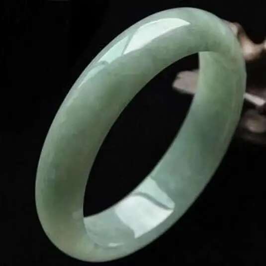 Natural Retro Bangle For Women Green Ice Species Jade Bracelet
