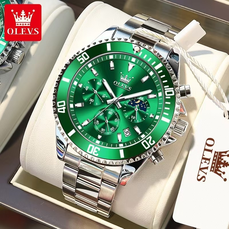 Luxury Fashionable Male Watches: Durable Quartz Movement & Seawater Proof Features