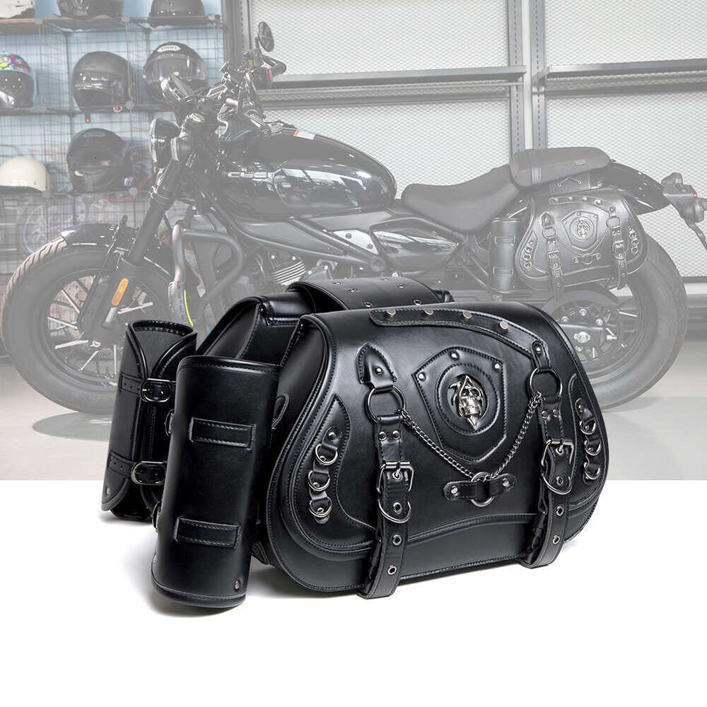 Punk style Harley hanging motorcycle rock modification bag suitable for multiple models