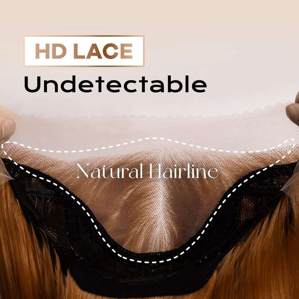 BLL Honey Blonde Wig, 13x4 Synthetic Font Wigs Pe-Plucked Hd Lace Long Staight Sunkissed Highlights Glueless Wig Black Women 26inch Suitable Fo Eveyda