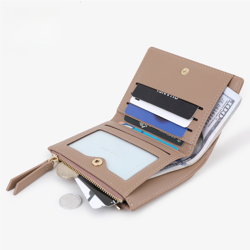 Designer Wallet Tailian S New Zipper Folding Women S Short Wallet With High End Feel Niche Design Fashionable Wallet Pure Luxury Wallet Key Pouch