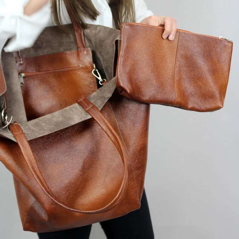 Women Autumn Winter Canvas Shoulder Crossbody Messenger Bag Large-capacity Handbag Tote