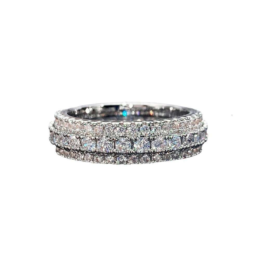 Designer Ring for Men and Women 18k Gold Diamond Zircon Ring Couple Ring Jewelry Gift