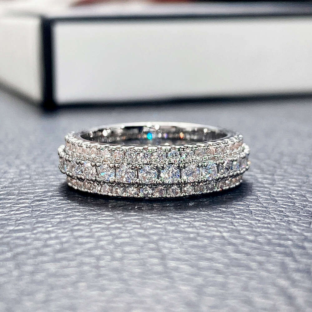 Designer Ring for Men and Women 18k Gold Diamond Zircon Ring Couple Ring Jewelry Gift