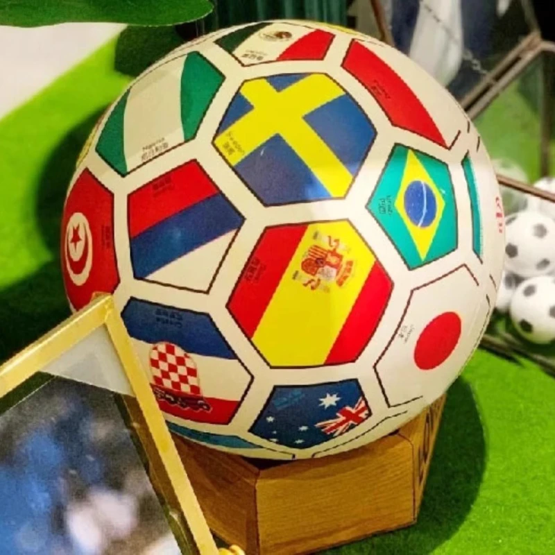 Size 3/4/5 Football Kids DIY Coloring Painted Soccer White Signable Advertisable Outdoor Football Training Match Boys Gift