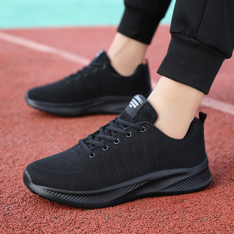 Mesh Breathable Sports Soft Lightweight Running Men S Thick Sole Comfortable Casual Travel Shoes Ddmysaturn