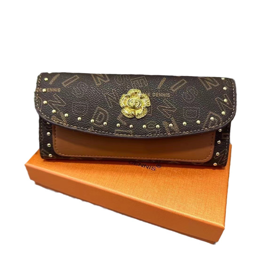 2025S Designer Bag New Style New Women S Long Soft Leather Clip Fashionable And Minimalist Wallet With Multiple Card Positions Large Capacity Mom S Ha