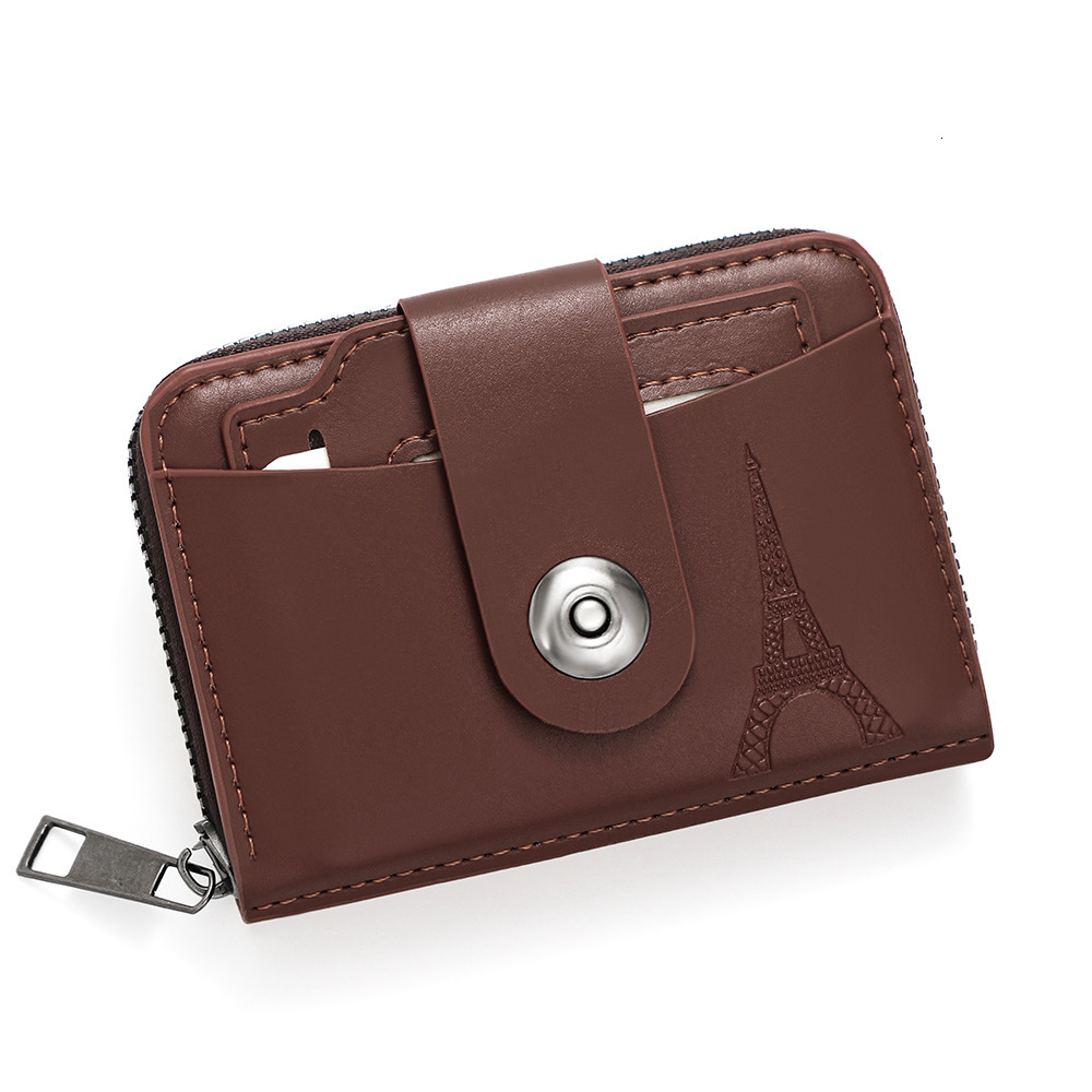 Designer Wallet Fashionable Draw Men S Magnetic Buckle Organ Large Capacity Bag Card Cover Driver S License Clip Coin Purse Luxury Wallet Key Pouch
